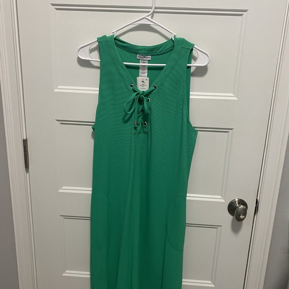 Tommy Bahama Lace Up Spa Dress NWT